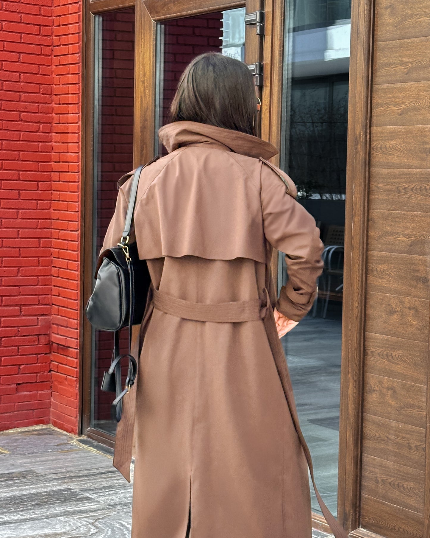 Espresso Signature Trench Coat