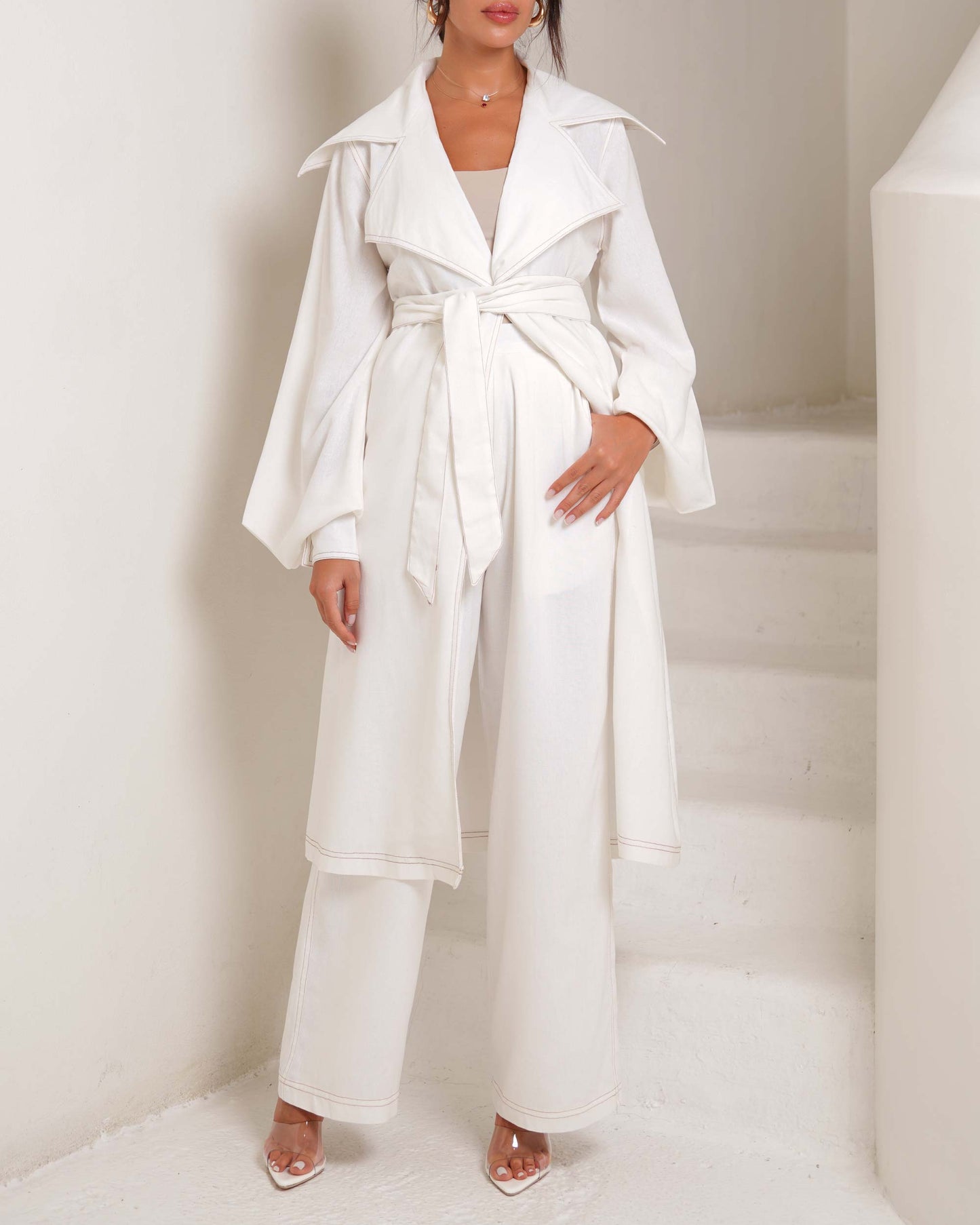 Soft White Ulster Set