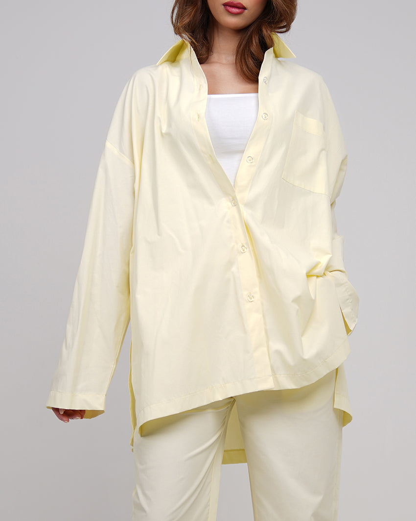 Pina colada oversized shirt