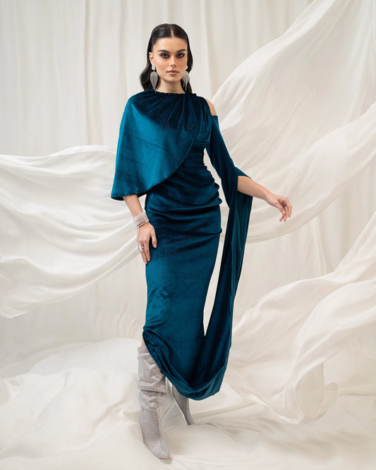 Noctelle Draped Gown