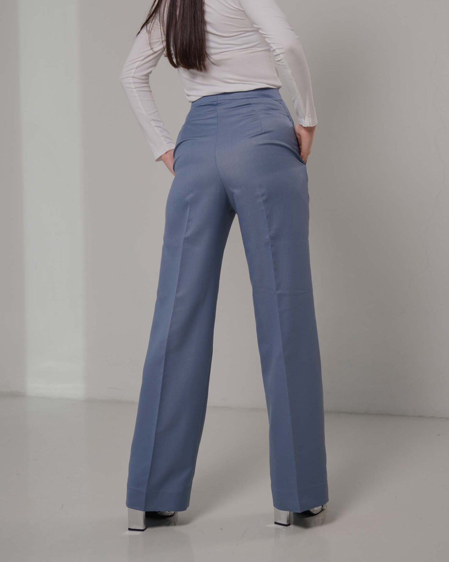 Serene Sky The Refined Rise Trousers