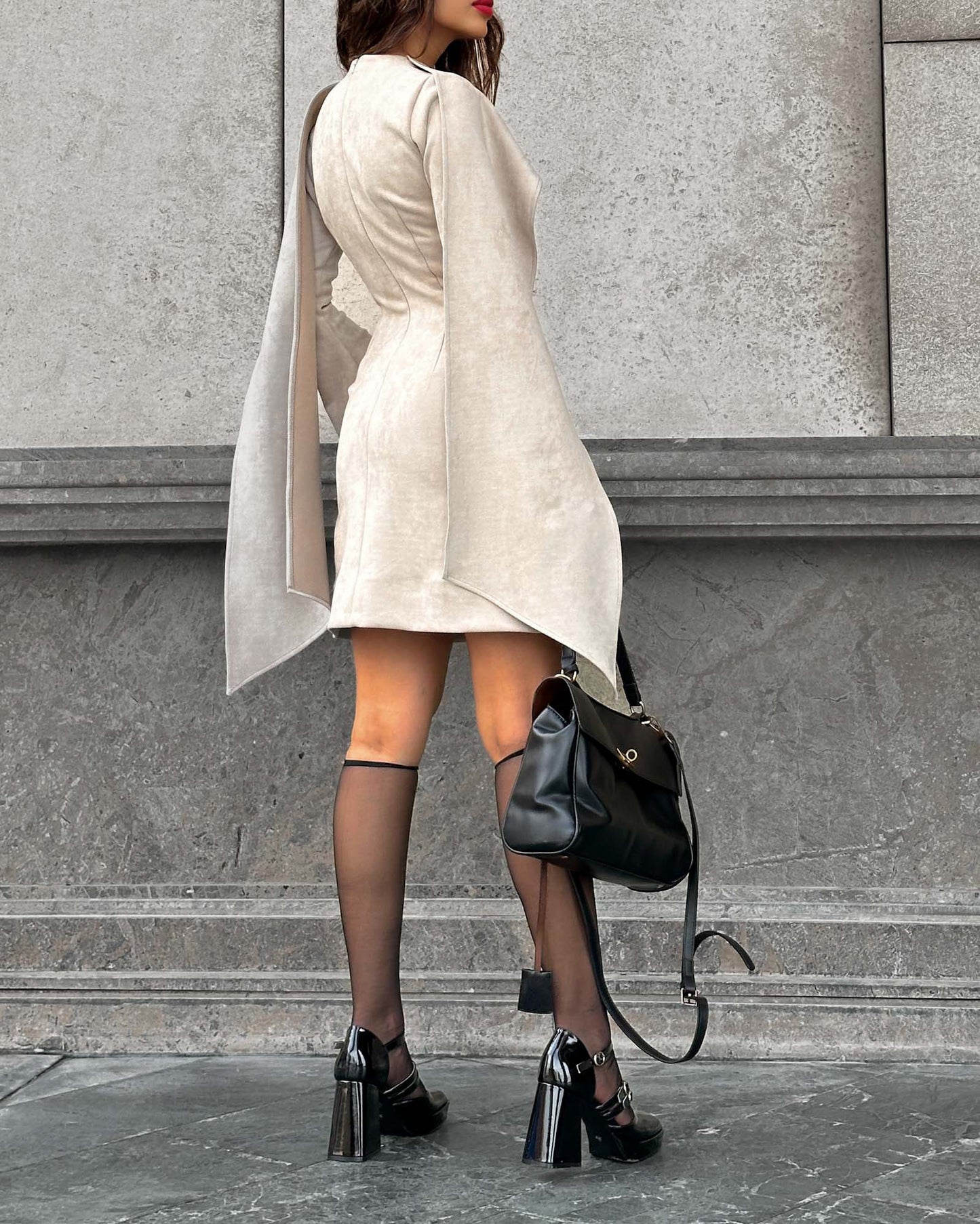 After Dark Suede Dress