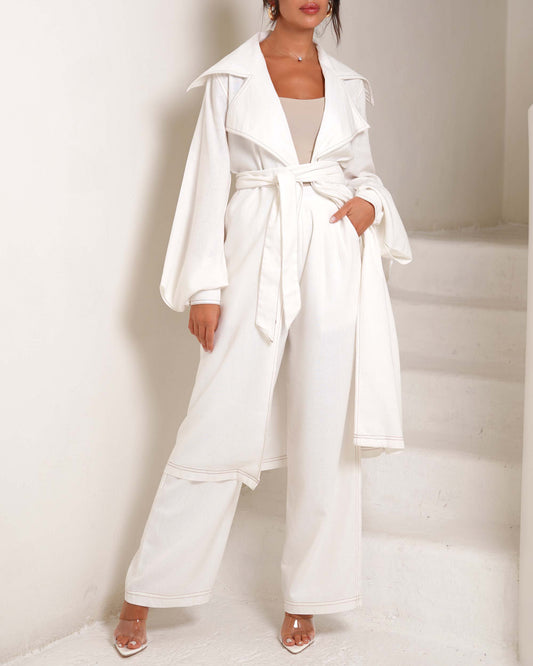 Soft White Ulster Set