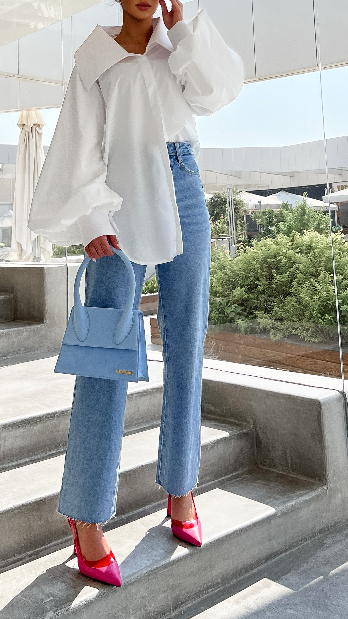Modern Grace Button-Up Shirt