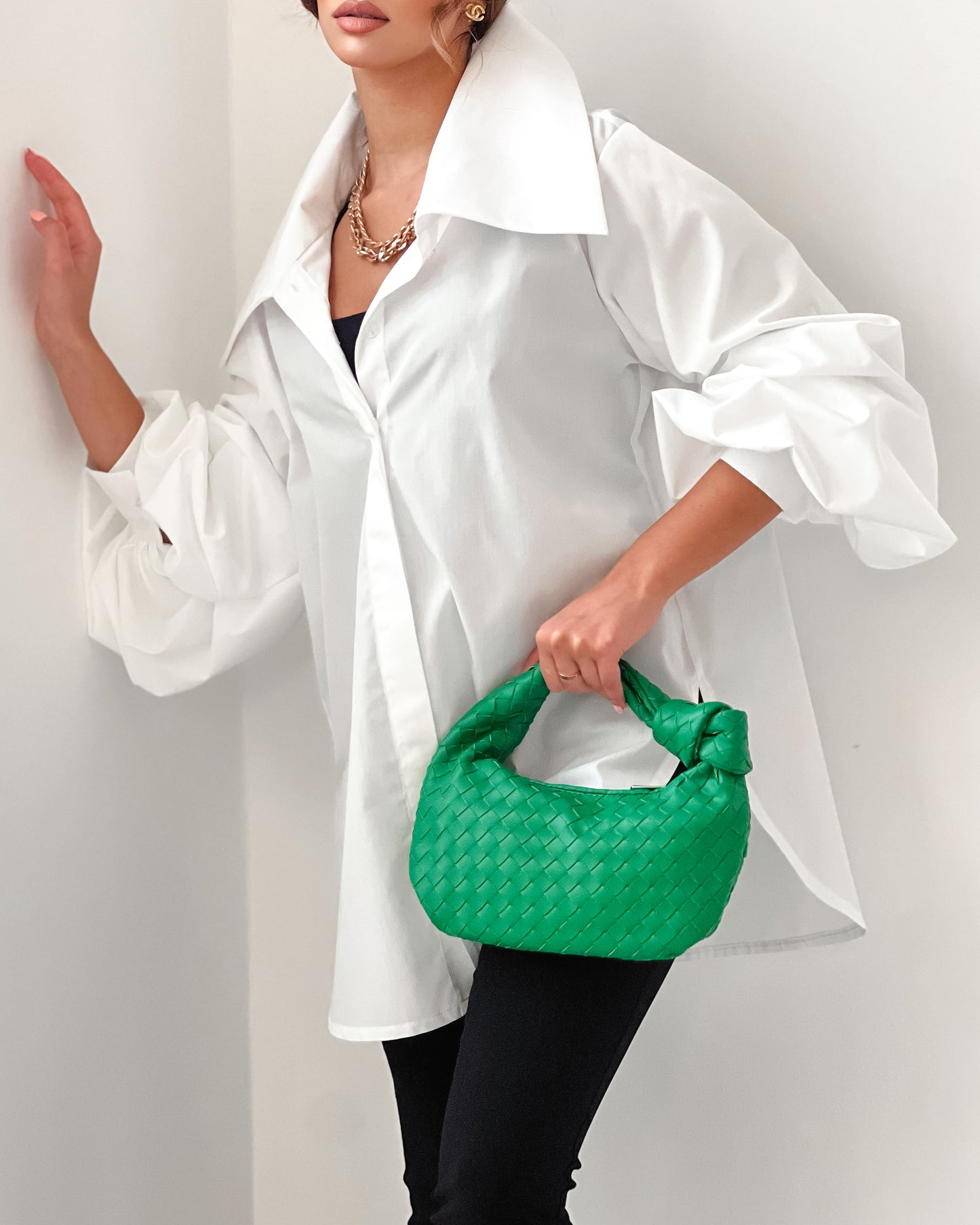 Modern Grace Button-Up Shirt