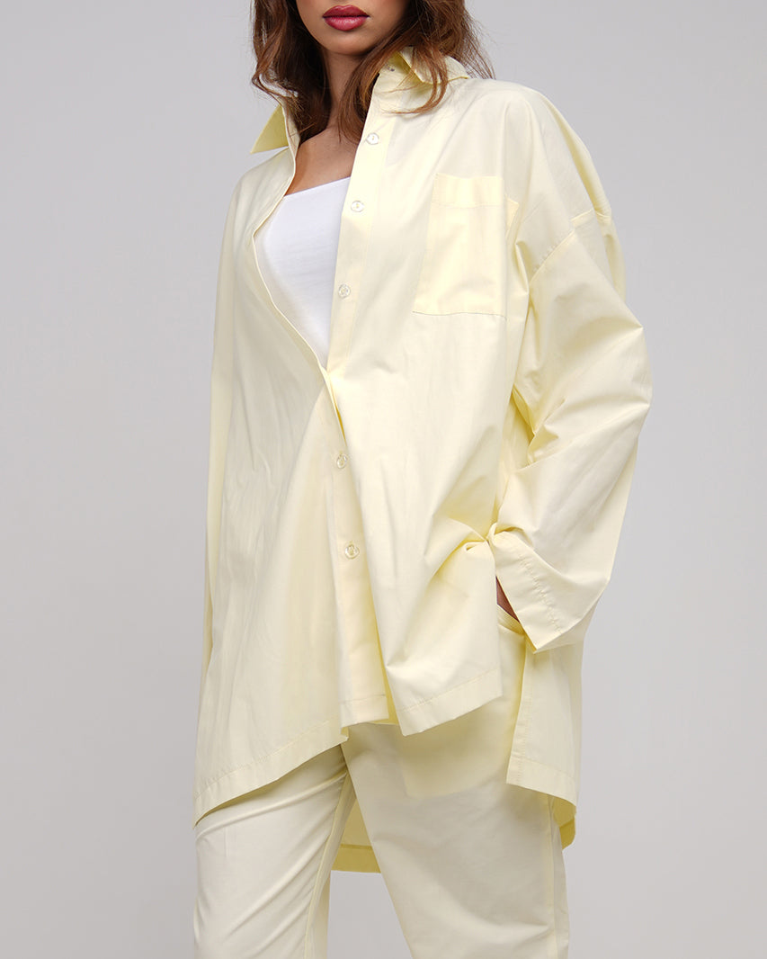 Pina colada oversized shirt